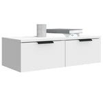 Wall Cabinets 2 pcs White 68x30x20 cm Engineered Wood 3115892