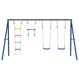 Outdoor Swing Set with Swings. Trapeze. Ladder 3283611