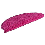 Stair Mats 30 pcs 65x21x4 cm Pink Half Round Large 3365822