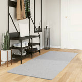 Rug HUARTE Short Pile Soft and Washable Grey 80x200 cm 375072