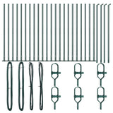 Fence Post Other 26 pcs Silver 3.2 x 3.2 x 110 cm Steel 3350225