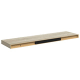 Floating Wall Shelves 4 pcs Oak 90x23.5x3.8 cm MDF 323882