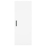 Highboard White 34.5x34x180 cm Engineered Wood 3198849