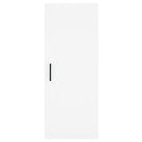 Highboard White 34.5x34x180 cm Engineered Wood 3199105