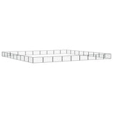36-Panel Dog Playpen Black 100x50 cm Powder-coated Steel 3115974