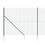 Wire Mesh Fence with Spike Anchors Green 2.2x10 m 154119