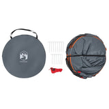 Privacy Tent Grey and Orange Pop-up Waterproof 4004139