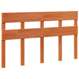 Bed Frame without Mattress Wax Brown 160x200 cm Solid Wood Pine 3302302