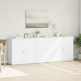 Sideboards 3 pcs White Engineered Wood 3276609