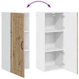 Wall Cabinet PORTO Artisan Oak 40 x 31 x 100 cm Engineered Wood 885474