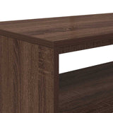 TV Cabinet Brown Oak 80x40x40 cm Engineered Wood 859115