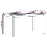 3 Piece Garden Dining Set Solid Wood Teak 3157193