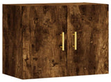 Wall Cabinet Smoked Oak 60x31x60 cm Engineered Wood 829953