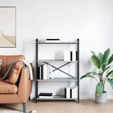 Bookshelf Grey sonoma 80 x 30 x 120 cm Engineered Wood 868422