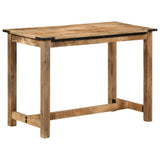 Dining Table 110x55x75 cm Solid Wood Mango 358946