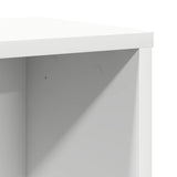 Bookcase White 60x24x85 cm Engineered Wood 860409