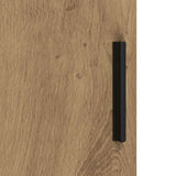 Bathroom Furniture Set with Drawer with Shelf 3 pcs Artisan Oak 3393042