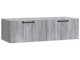 Wall-Mounted TV Cabinet Grey Sonoma 78.5 x 31 x 30 cm 899061