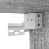 TV Wall Cabinet Grey Sonoma 30 x 31 x 60 cm Engineered Wood 892281