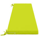 2-Piece Bench Cushions SOEST 2 pcs 100% Polyester Bright Green 949109
