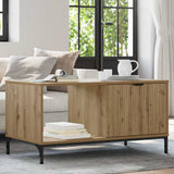 Coffee Table Artisan Oak 90 x 49 x 46 cm Engineered Wood 883453