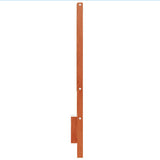 Headboard Wax Brown 135 cm Solid Wood Pine 844343