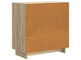 Sideboard Sonoma Oak 66 x 34.5 x 90 cm Engineered Wood 893937