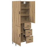 Highboard 2 pcs Artisan Oak 69.5 x 34 x 180 cm Engineered Wood 3415934