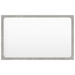 ZNTS 2 Piece Bathroom Furniture Set Concrete Grey Engineered Wood 804876