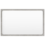 ZNTS 2 Piece Bathroom Furniture Set Concrete Grey Engineered Wood 804876