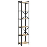 Bookshelf Sonoma Oak 40 x 30 x 189.5 cm Engineered Wood 868348