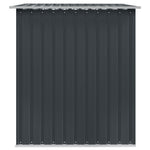 Garden Storage Shed Anthracite Steel 257x205x178 cm 47030