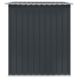 Garden Storage Shed Anthracite Steel 257x205x178 cm 47030