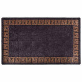 Rug Washable 190x300 cm Black and Gold 337932