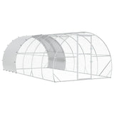 Chicken Coop Silver 600 x 300 x 200 cm Galvanised Steel 3434697
