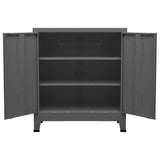Industrial Storage Chest Anthracite Steel 339625