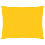 Sunshade Sail Oxford Fabric Rectangular 3.5x5 m Yellow 135600