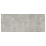 Bed Headboard with Cabinets Concrete Grey Engineered Wood 3115727