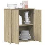 Sideboard Sonoma Oak 60x31x70 cm Engineered Wood 840459