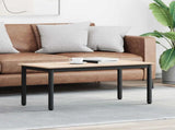 Coffee Table Natural 100 x 50 x 45 cm Solid Pine Wood 892765