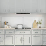 Kitchen Backsplash 2 pcs Transparent 100 x 50 cm Tempered Glass 3415432