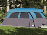 Family Tent Cabin 6-Person Blue Waterproof 94546