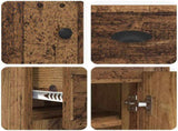 Highboard Old Wood 70 x 35.5 x 67.5 cm Engineered Wood 881417