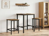 Bar Table 52 x 52 x 90 cm Engineered Wood Artisan Oak 8006126