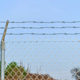 Barbed Wire Green 100 m PVC-coated Steel 42010309