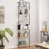 Bookshelf Sonoma Oak 60 x 24 x 203 cm Engineered wood 879972