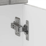 Kitchen Base Cabinet Lucca Grey Sonoma Engineered Wood 853713