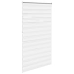 Zebra Blind 120 x 230 cm White 240218