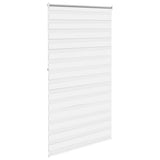 Zebra blind 120.9x230 cm Fabric Width 116.7 cm white 240218