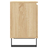 Bedside Cabinets 2 pcs Sonoma Oak 40x30x50 cm Engineered Wood 826851